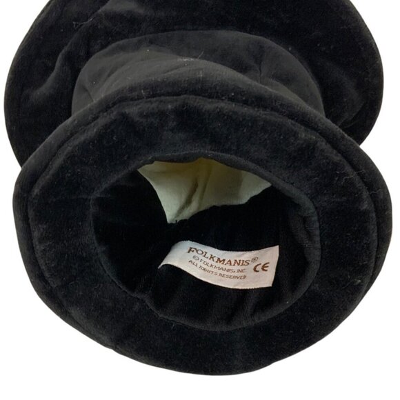 Folkmanis Rabbit In Hat Hand Puppet Plush Interactive Learning Toy Pretend Play - Picture 4 of 8